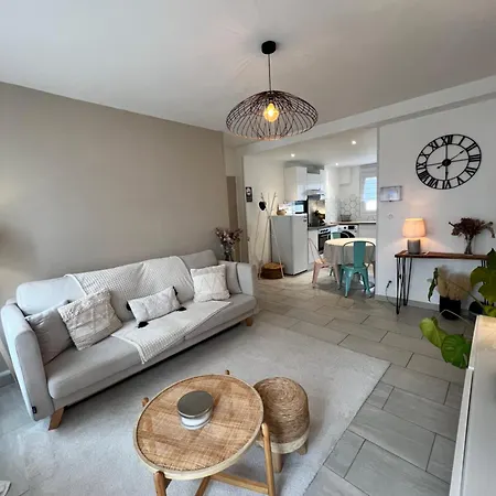 Apartment Le Bellevue - T3 - Gare & Les Jardins Darcy - Parking Free