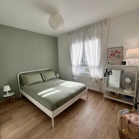 Le Bellevue - Gare & Les Jardins Darcy - T3 - Parking Free アパート ディジョン