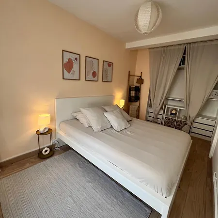 Le Bellevue - Gare & Les Jardins Darcy - T3 - Parking Free Apartment *