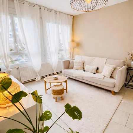 Le Bellevue - Gare & Les Jardins Darcy - T3 - Parking Free *
