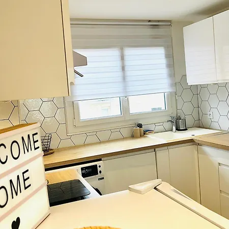 Le Bellevue - Gare & Les Jardins Darcy - T3 - Parking Free Apartment Dijon