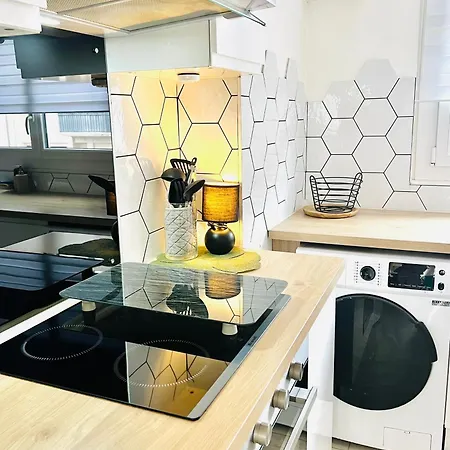 Le Bellevue - Gare & Les Jardins Darcy - T3 - Parking Free Apartment Dijon