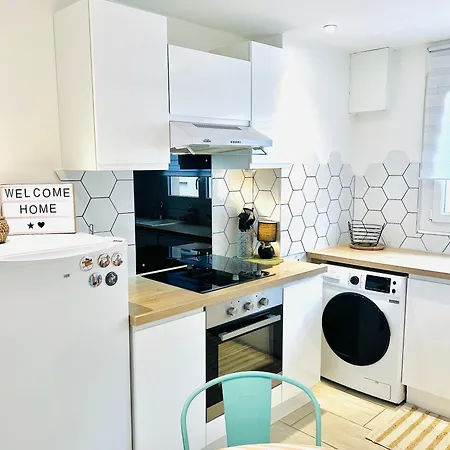 Apartment Le Bellevue - Gare & Les Jardins Darcy - T3 - Parking Free Dijon