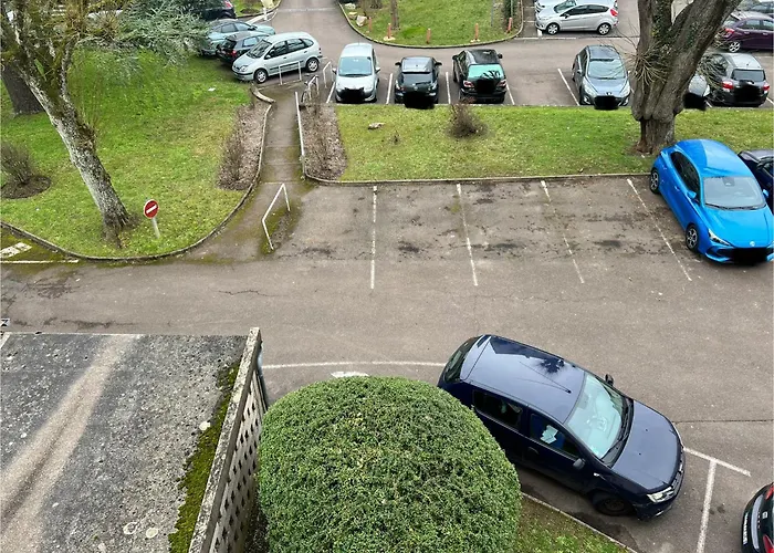 Le Bellevue - Gare & Les Jardins Darcy - T3 - Parking Free Apartmán *