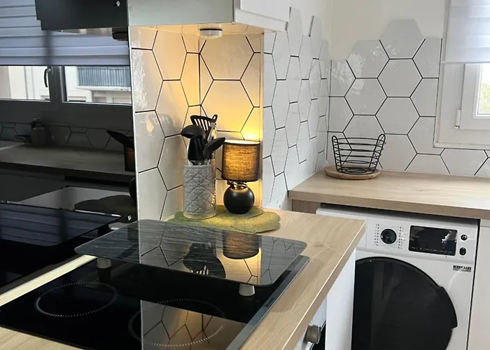 Apartmán Le Bellevue - Gare & Les Jardins Darcy - T3 - Parking Free *