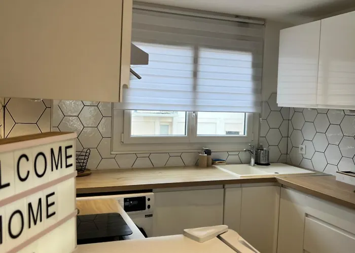 Le Bellevue - Gare & Les Jardins Darcy - T3 - Parking Free Dijon